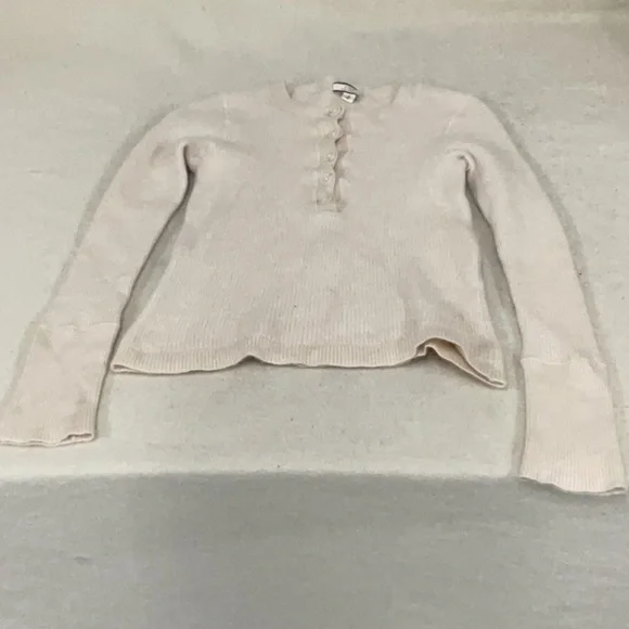 EUC girls button down J.Crew cashmere sweater - Picture 1 of 4